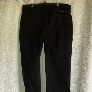 Rustler Black vintage Relaxed Denim Jeans western vintage